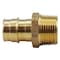 Apollo 3/4 in. Brass PEX-A Barb x 3/4 in. MNPT Male Adapter EPXMA3434 - alternate 5
